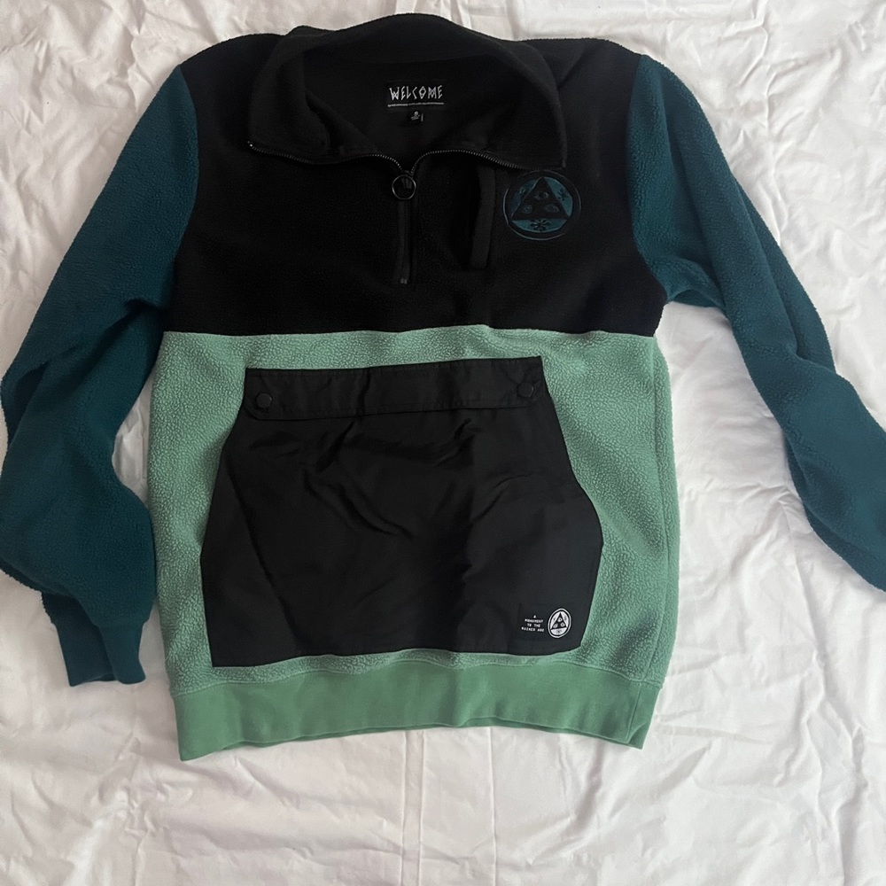 Cool Fleece Teal and Black
